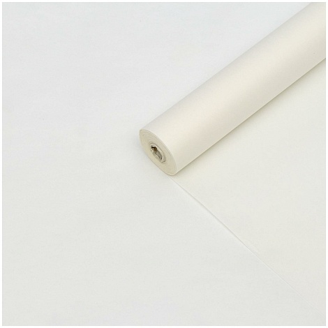 Крафт-бумага белёная 70г, 0,5х10х20х50х90 м Однотонная  без печати